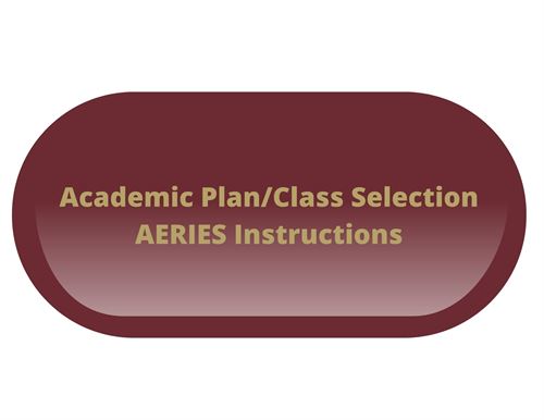 academic plan /class selection AERIES Instructions